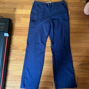 Navy blue scrub pants